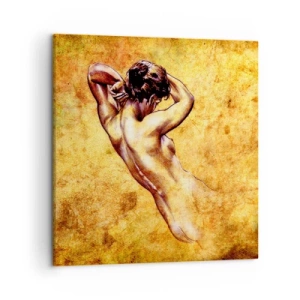 Obraz na plátně - Odhalené, ale stále tajemství - 50x50 cm