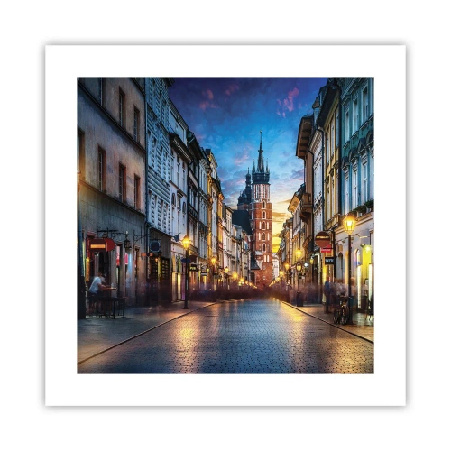 Plakát - Krakovský půvab - 40x40 cm