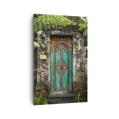 Obraz na plátně - Dveře do exotického světa - 80x120 cm