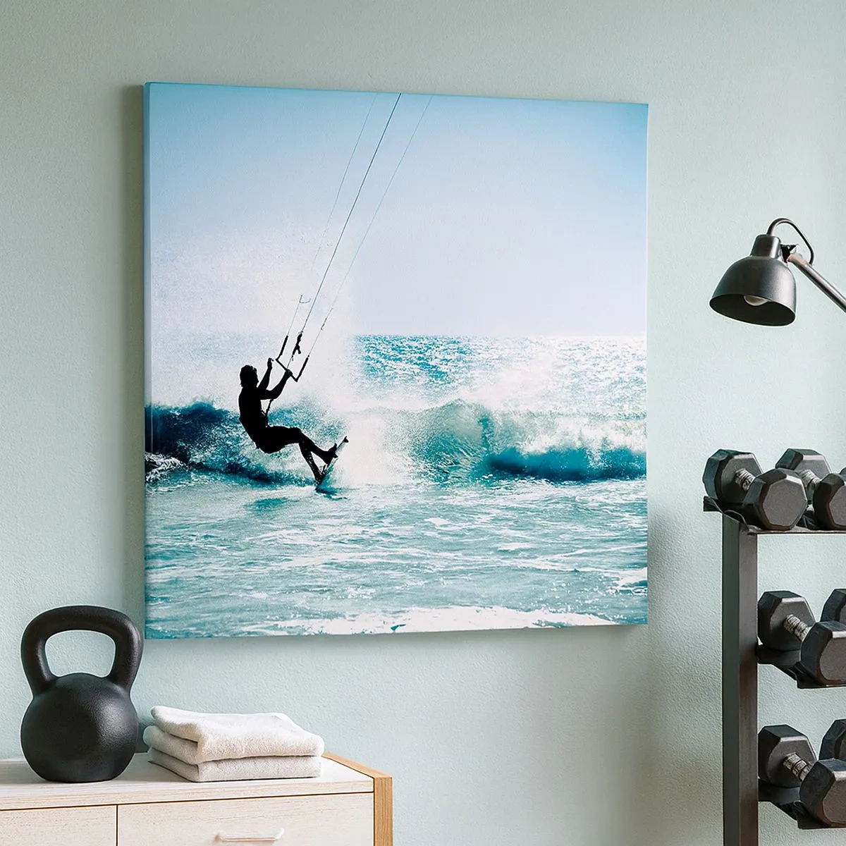 Obraz na plátně - Nechte se unést - 30x30 cm