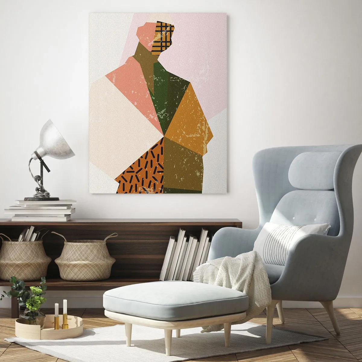Obraz na skle - Člověk – složitá bytost - 70x100 cm