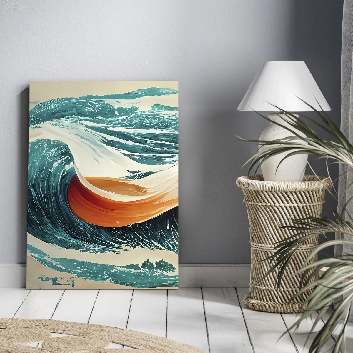 Obraz na plátně - Surfařův sen - 50x70 cm