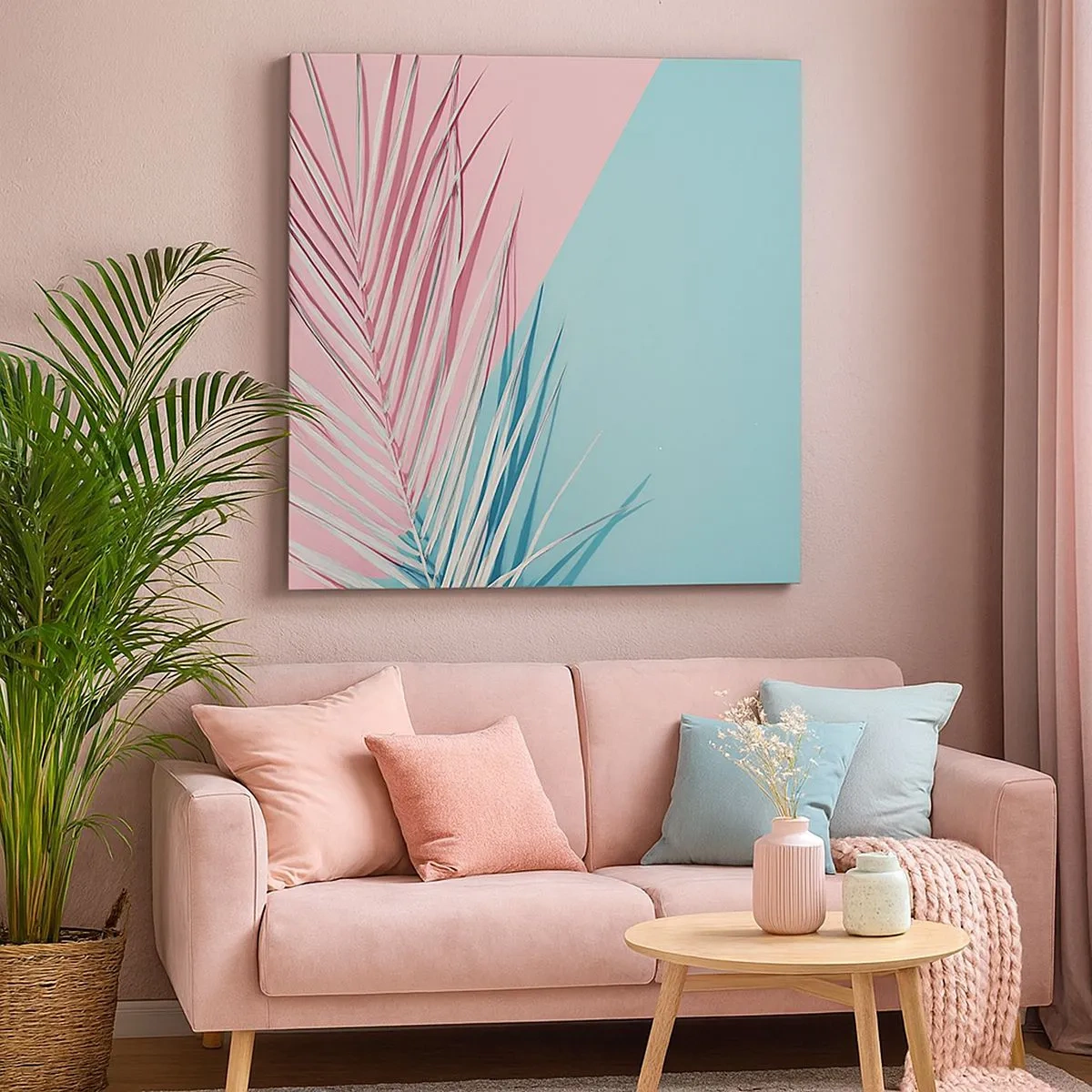 Obraz na plátně - Tropický dojem - 30x30 cm