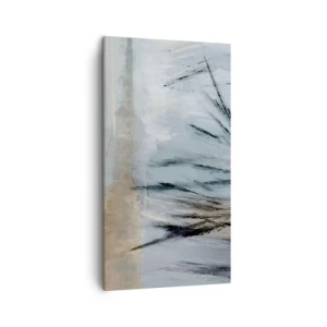 Obraz na plátně - Zimní pole - 45x80 cm
