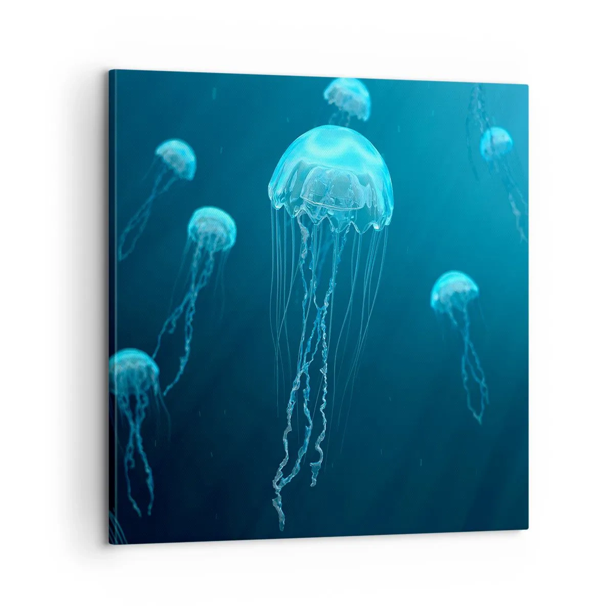 Obraz na plátně - Oceánský tanec - 60x60 cm