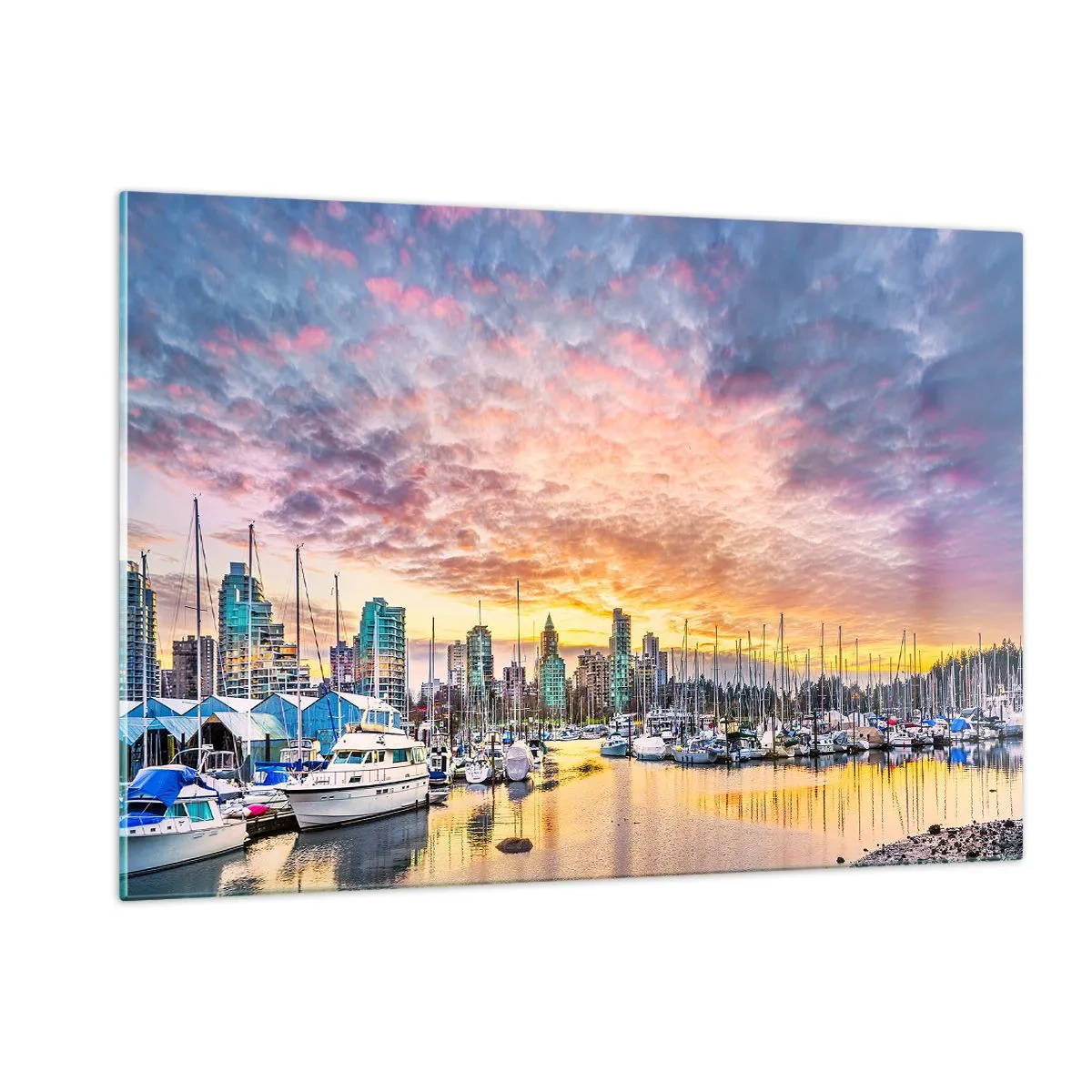 Obraz na skle - Město tisíce námořníků - 120x80 cm