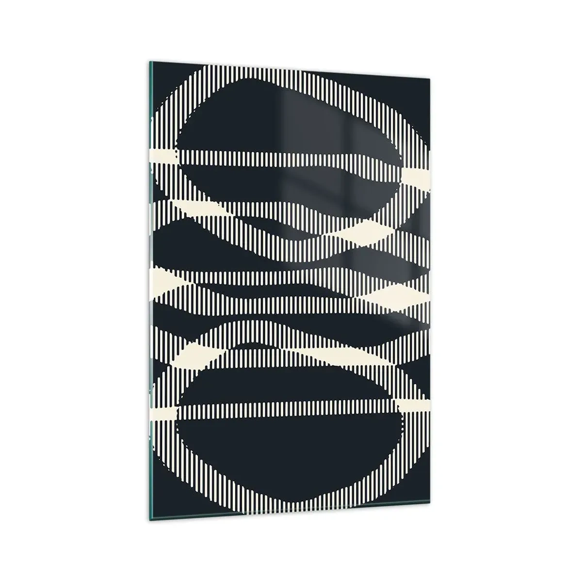 Obraz na skle - Pokus o prolomení temnoty - 80x120 cm