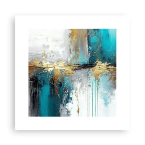 Plakát - Všechno plyne - 30x30 cm