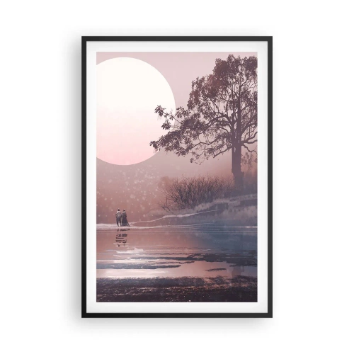 Plakát v černém rámu - Noční zázraky - 61x91 cm