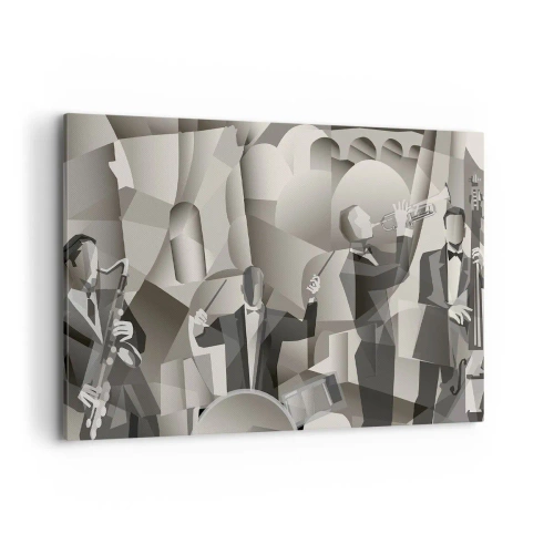Obraz na plátně - V prostoru zvuků - 100x70 cm