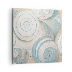 Obraz na plátně - Co skrývá mušle? - 60x60 cm