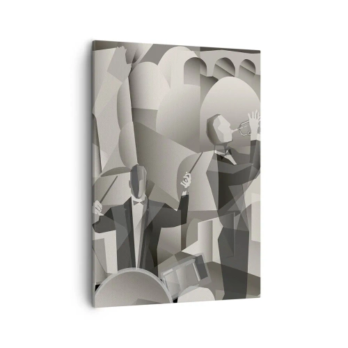 Obraz na plátně - V prostoru zvuků - 50x70 cm