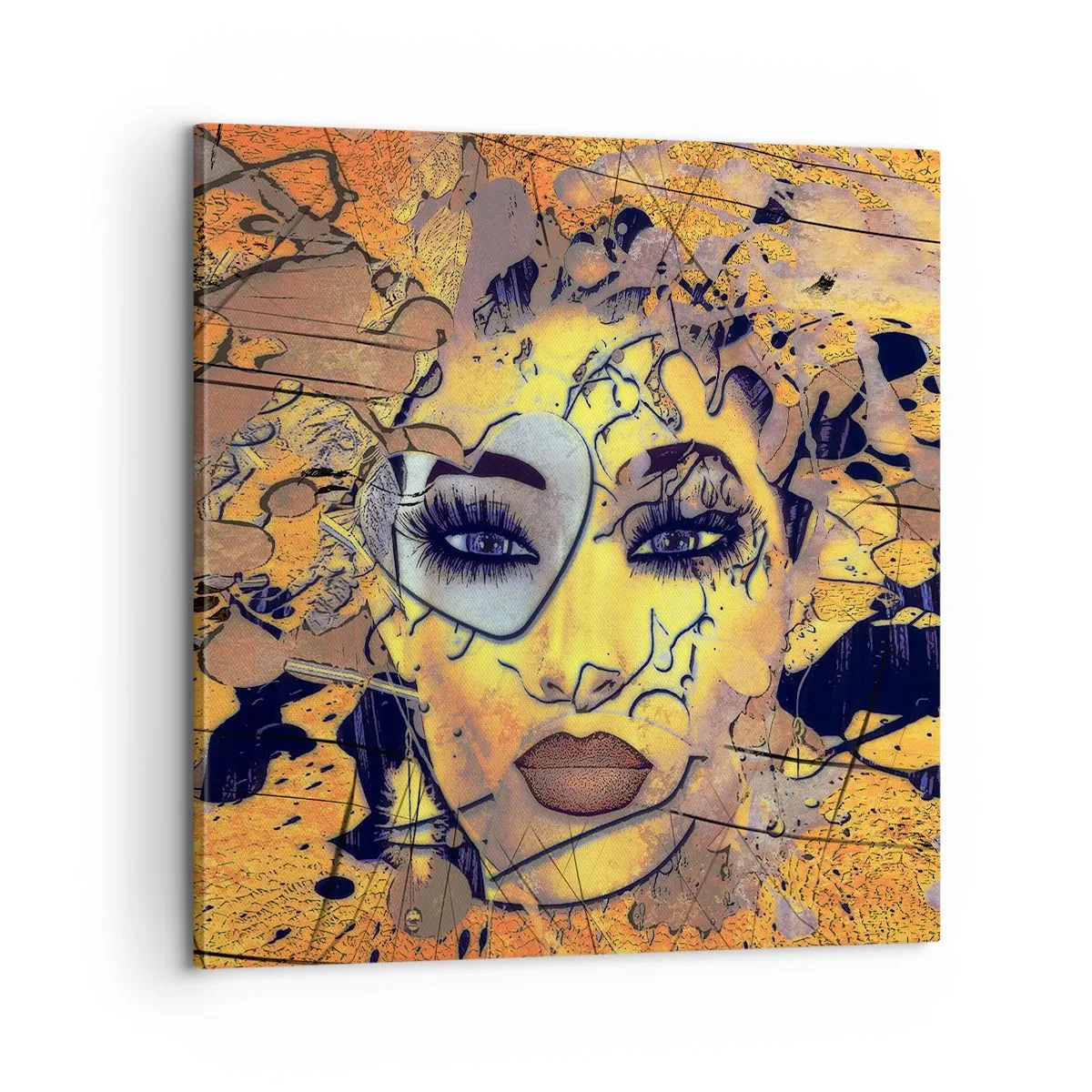 Obraz na plátně - Sluneční krása - 60x60 cm