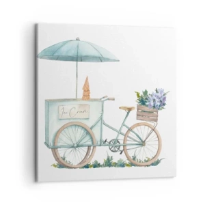 Obraz na plátně - Sladká vzpomínka na léto - 60x60 cm