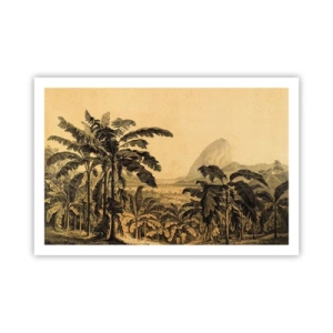 Plakát - V koloniálním stylu - 91x61 cm