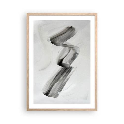 Plakát v rámu světlý dub - Jen tak pro radost - 50x70 cm