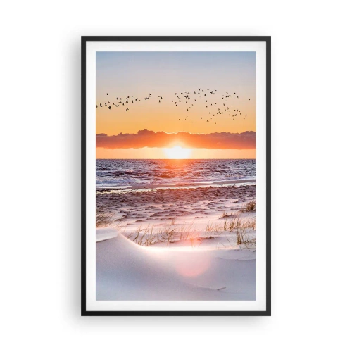 Plakát v černém rámu - Horizontální krajina - 61x91 cm