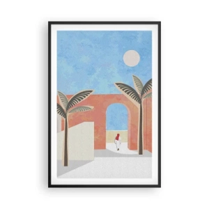 Plakát v černém rámu - Arabský den - 61x91 cm