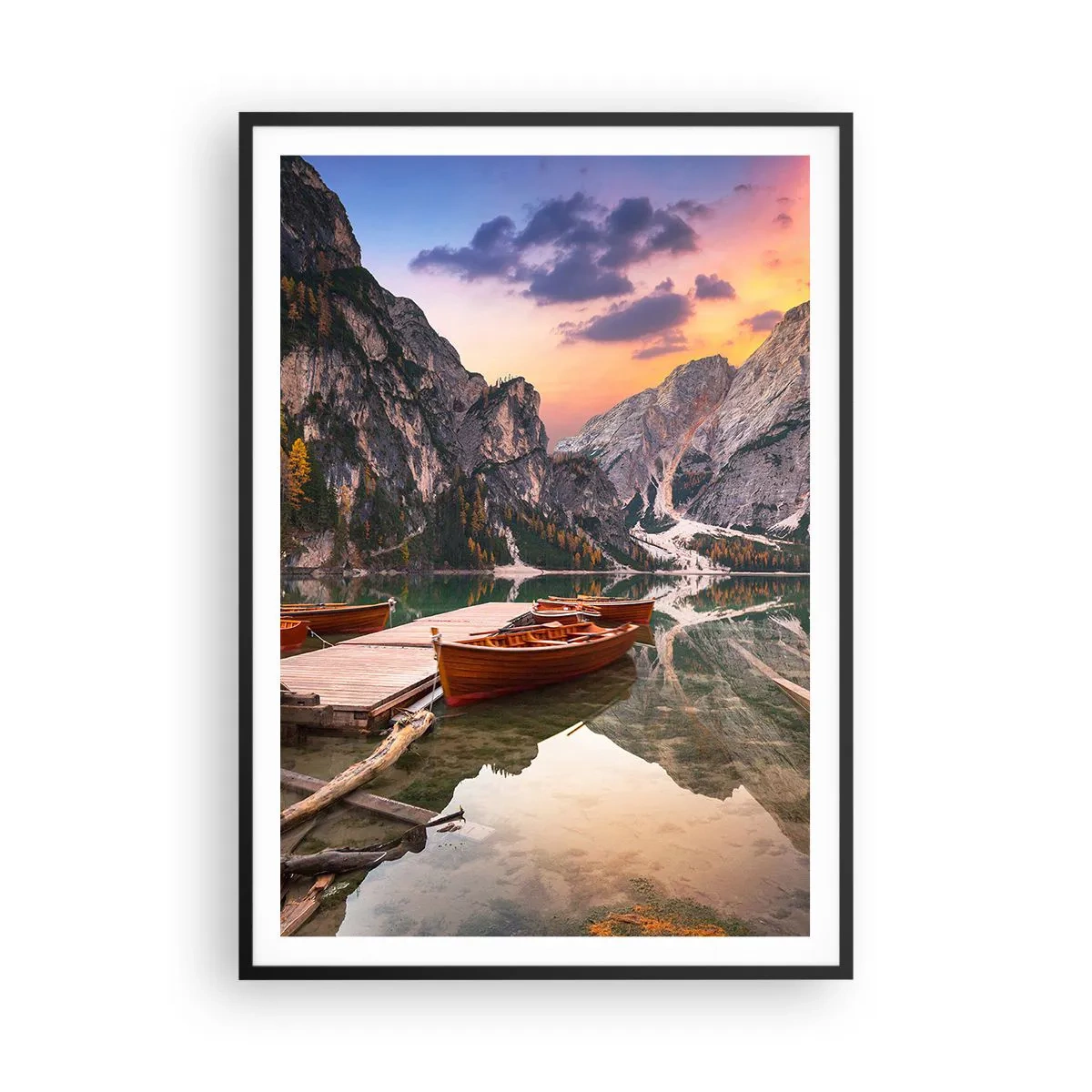 Plakát v černém rámu - Slib dne - 70x100 cm