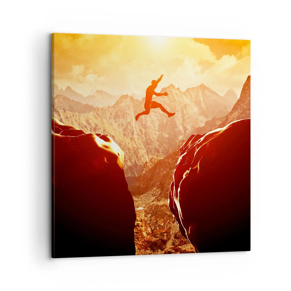 Obraz na plátně - Překročením hranic - 50x50 cm