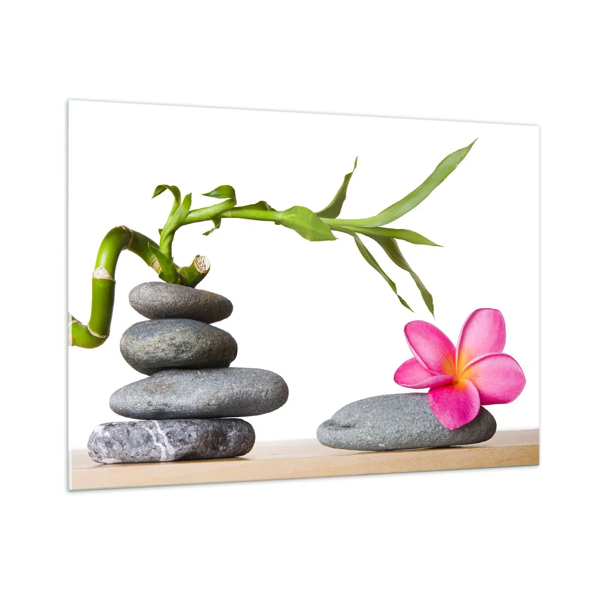 Obraz na skle - Barvy života a trvání - 100x70 cm