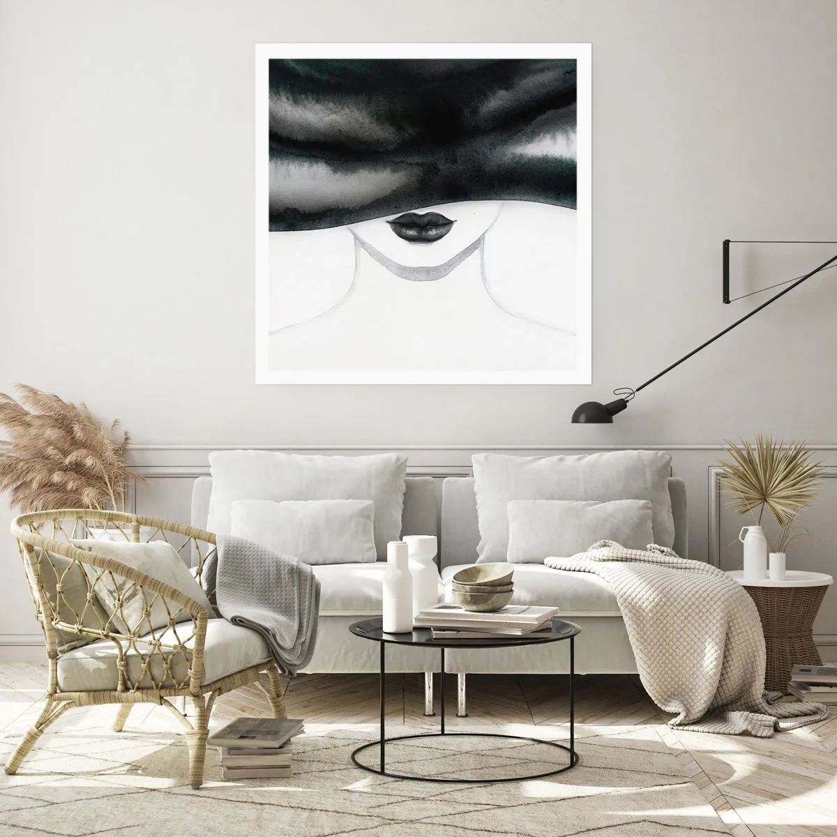 Plakát - Smyslná záhada - 40x40 cm