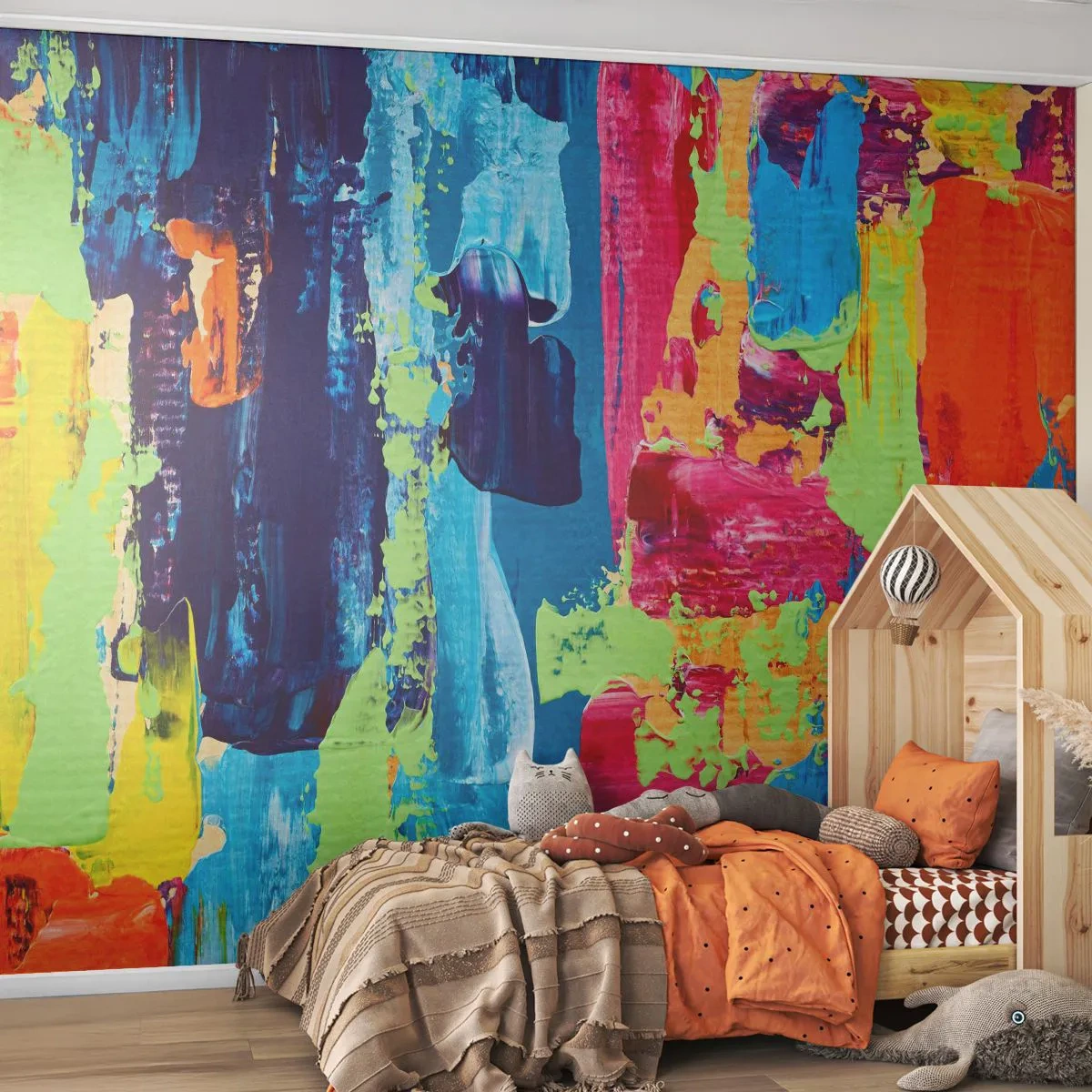 Fototapeta Samolepicí Deluxe Sticker - Život je krásný! - Abstrakce, Grafika, Kus - 250x175 cm