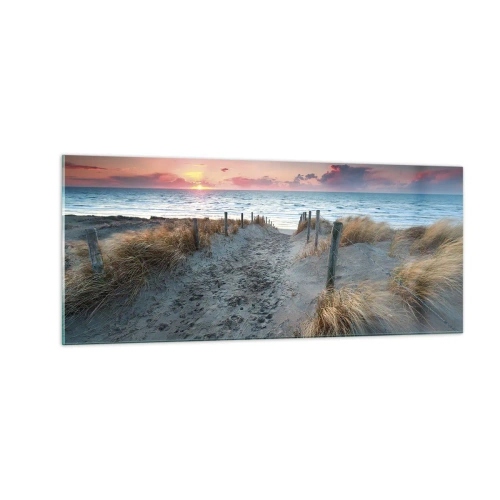 Obraz na skle - Za trochu lásky šel bych světa kraj… - 100x40 cm