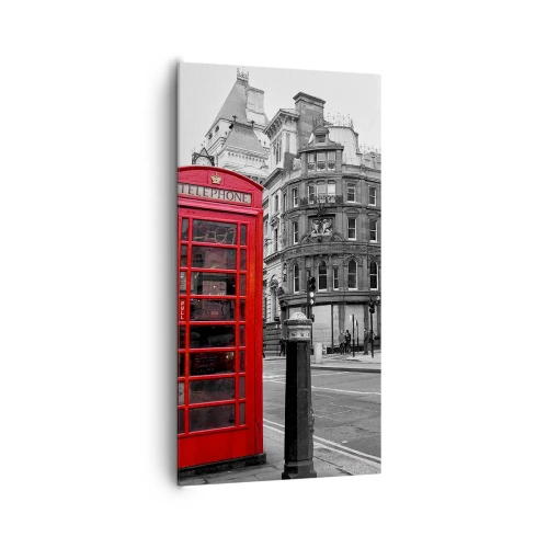 Obraz na plátně - Nejčervenější v Evropě - 65x120 cm