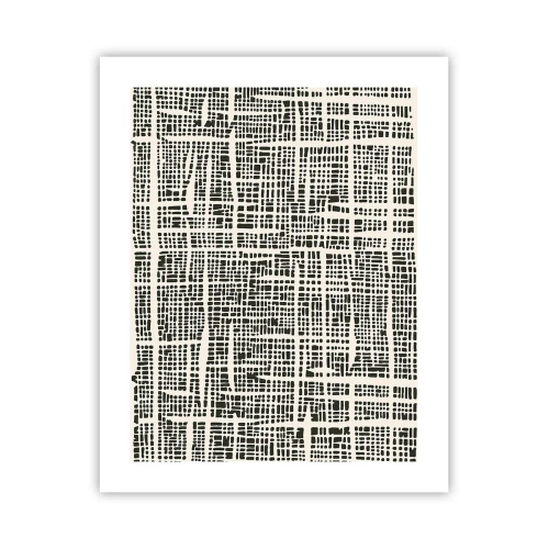 Plakát - Tkaná kompozice - 40x50 cm
