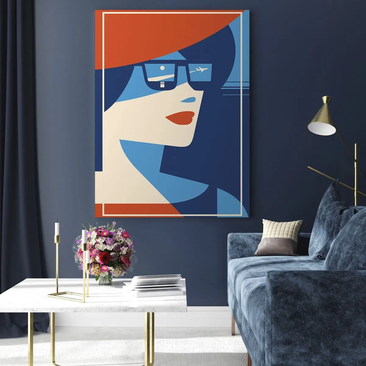 Obraz na skle - Prázdninová cesta - 80x120 cm