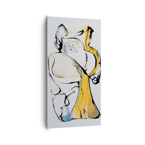 Obraz na plátně - Skleněná abstrakce - 65x120 cm