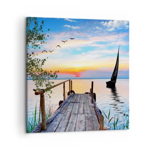 Obraz na plátně - Dobrý večer - 50x50 cm