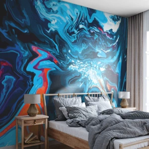 Fototapeta Premium Canvas - Cesta do středu nebe - Abstrakce, Kus, Moderní vzor - 500x350 cm
