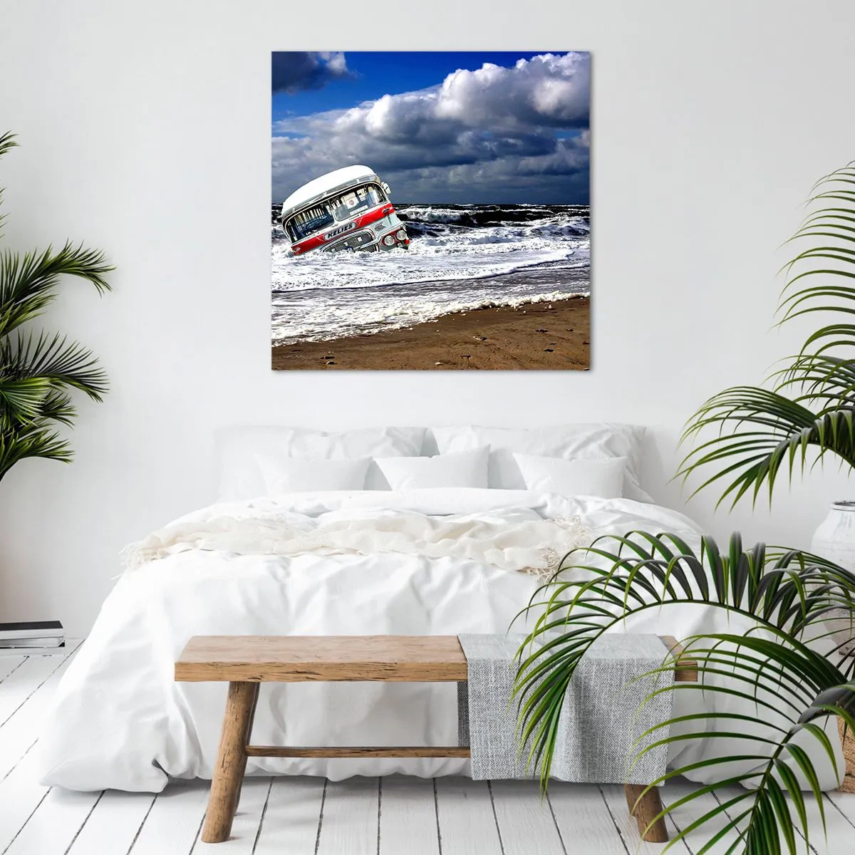Obraz na plátně - A čemu se divíš? - 70x70 cm