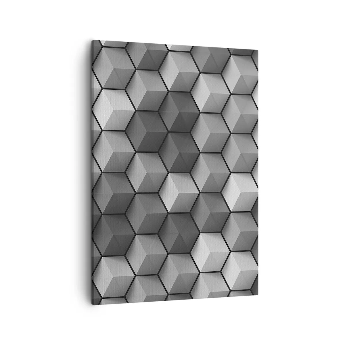 Obraz na plátně - Kubistické puzzle - 50x70 cm