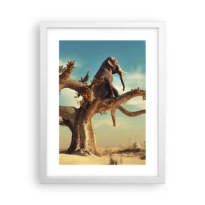 Plakát v bílém rámu - Nový úhel pohledu - 30x40 cm