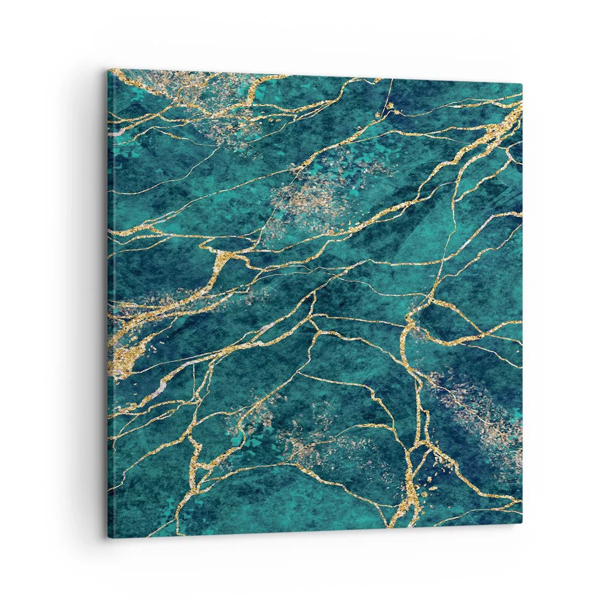 Obraz na plátně - Zlatá žíla - 60x60 cm