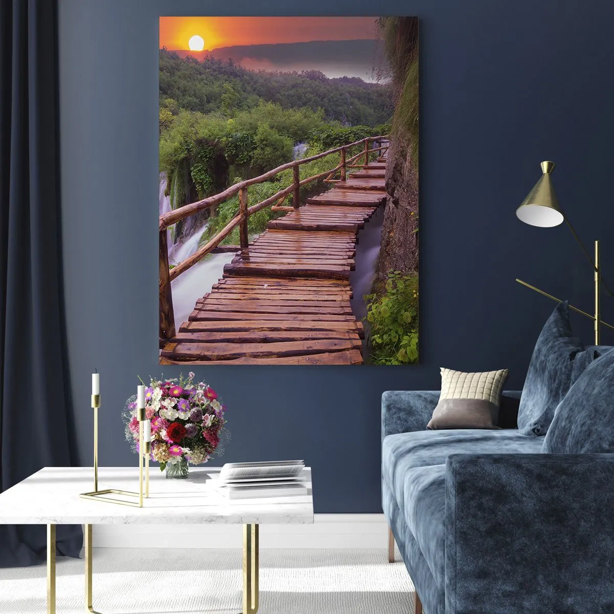 Obraz na skle - Neuvěřitelná krása - 50x70 cm