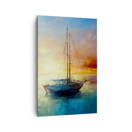 Obraz na plátně - Ve zlatém zálivu - 80x120 cm