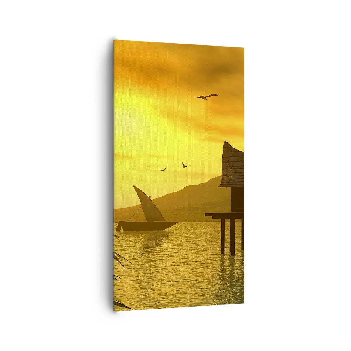 Obraz na plátně - Vytoužený klid - 65x120 cm