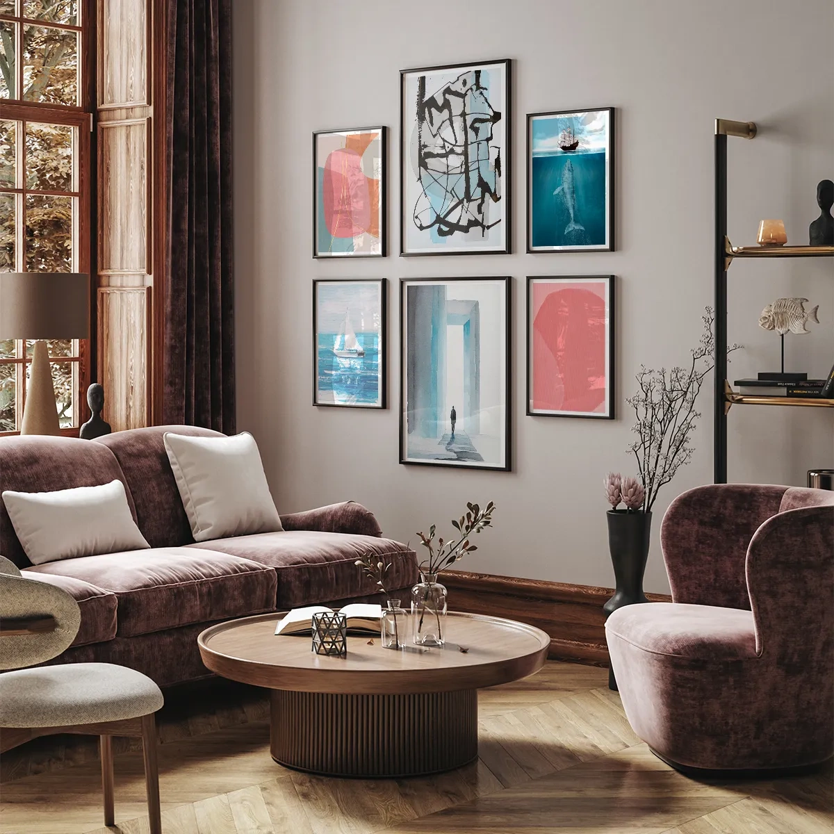 Casual elegance - Inspirace do obýváku