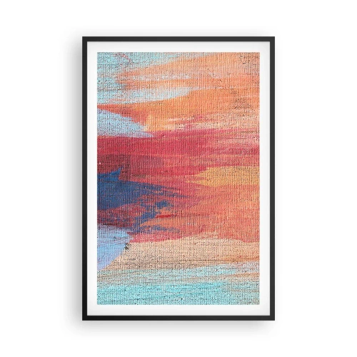 Plakát v černém rámu - Stékat duhou - 61x91 cm