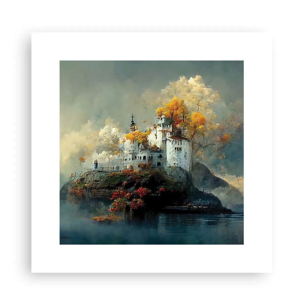 Plakát - Začátek romantického příběhu - 30x30 cm