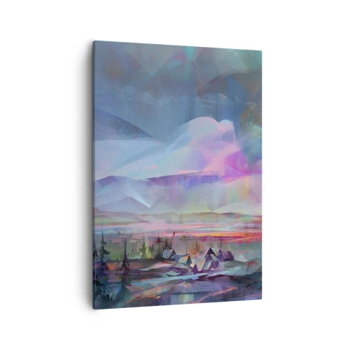 Obraz na plátně - Pod přátelským nebem - 50x70 cm