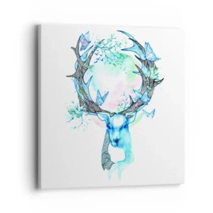 Obraz na plátně - Síla a jemnost přírody - 40x40 cm