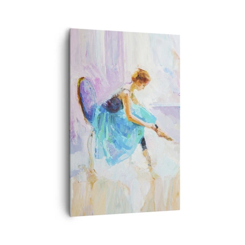 Obraz na plátně - Nevyslovený vděk, jemné kouzlo - 80x120 cm