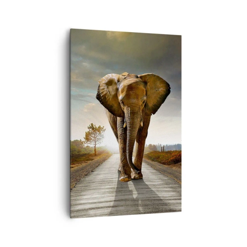 Obraz na plátně - A vůbec ne ve skladu porcelánu - 80x120 cm