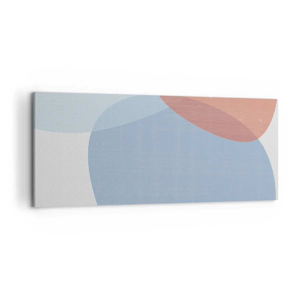 Obraz na plátně - Pastelové vztahy - 120x50 cm