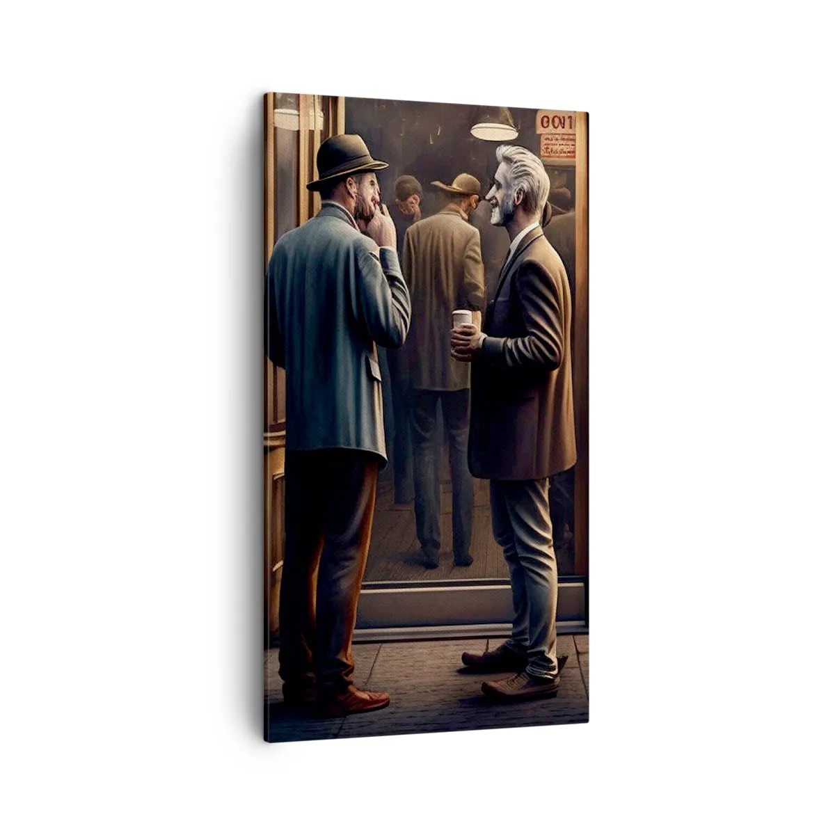 Obraz na plátně - Dobrá chvíle dne - 45x80 cm